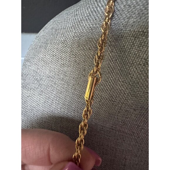 Long Swarovski Crystal Necklace Aurora Crystal Chain Unique Sparkly Jewelry 40" - Picture 3 of 6